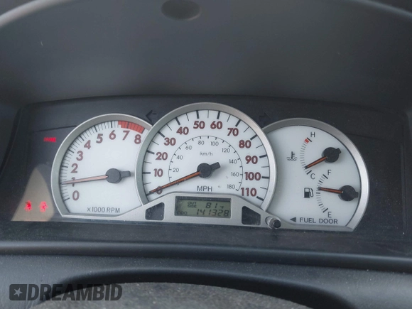 2006 Toyota Corolla CE with VIN 1NXBR32E76Z687211, listed as a IAAI auction lot 42828355 with 141,328 mi miles and . Bid and sale history available at DreamBid. Image 7.