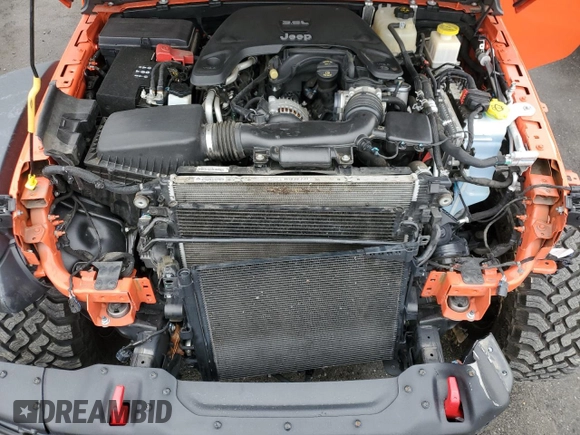 2020 Jeep Gladiator Rubicon z VIN 1C6JJTBG8LL156097, wystawiony jako Copart lot #53087525 z przebiegiem 70 252 mil mil oraz Szkoda całkowita • Salvage title. Historia ofert i sprzedaży dostępna na DreamBid. Obrazek 12.