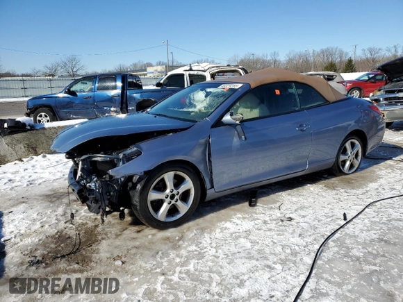 2005 Toyota Solara SE с VIN 4T1FA38PX5U046814, выставлен на аукционе Copart как лот 46029285 с пробегом 72 788 миль миль и На запчасти • Non repairable. История ставок и продаж доступна на DreamBid. Изображение 1.