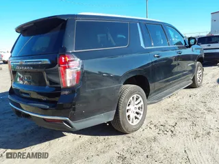 2021 Chevrolet Suburban LT with VIN 1GNSCCKD0MR195186, listed as a IAAI auction lot 41621859 with 129,691 mi miles. Bid and sale history available at carsss.com. Image 4.