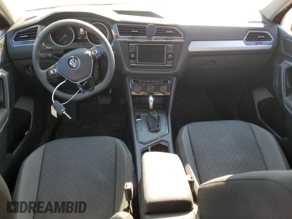 2019 Volkswagen Tiguan S with VIN 3VV1B7AX6KM080196, listed as a Copart auction lot 46238155 with 122,852 mi miles and Salvage title. Bid and sale history available at DreamBid. Image 8.