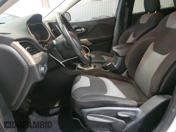 2017 Jeep Cherokee Sport with VIN 1C4PJLAB0HW669407, listed as a Copart auction lot 49335905 with 168,743 mi miles and Salvage Title. Bid and sale history available at carsss.com. Image 7.