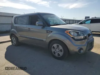 2013 Kia Soul with VIN KNDJT2A55D7500749, listed as a Copart auction lot 48377645 with 98,240 mi miles and Salvage Title. Bid and sale history available at DreamBid. Image 4.