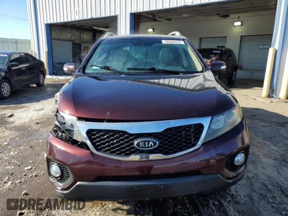 2011 Kia Sorento EX with VIN 5XYKU4A2XBG047828, listed as a Copart auction lot 46066405 with 187,962 mi miles and Salvage Title. Bid and sale history available at carsss.com. Image 5.