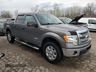 2014 Ford F-150 XL with VIN 1FTFW1ET2EFA73912, listed as a Copart auction lot 54205475 with 162,674 mi miles and Clean Title. Bid and sale history available at carsss.com. Image 4.