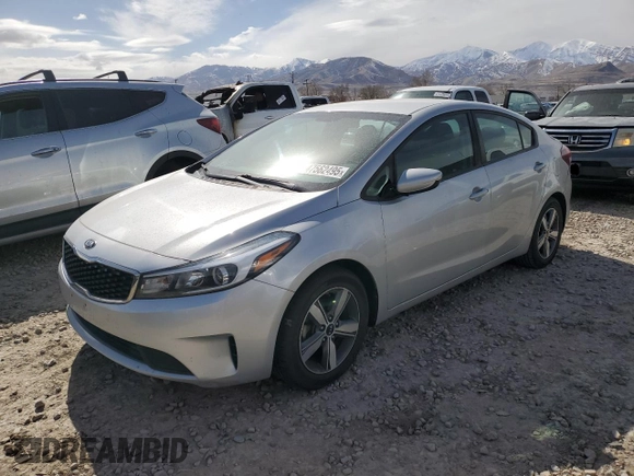 2018 Kia Forte LX with VIN 3KPFL4A70JE214421, listed as a Copart auction lot 47562495 with 86,213 mi miles and Salvage Title. Bid and sale history available at carsss.com. Image 1.