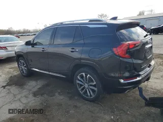 2020 GMC Terrain Denali with VIN 3GKALXEX2LL346606, listed as a Copart auction lot 51112045 with 46,871 mi miles and Salvage title. Bid and sale history available at DreamBid. Image 2.