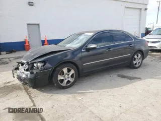 2008 Acura RL Technology with VIN JH4KB16608C000125, listed as a Copart auction lot 89152445 with 158,681 mi miles and Salvage Title. Bid and sale history available at DreamBid. Image 1.
