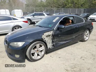 2008 BMW 3 Series 335i with VIN WBAWB73538P039668, listed as a Copart auction lot 52494355 with 192,748 mi miles and Salvage title. Bid and sale history available at DreamBid. Image 1.