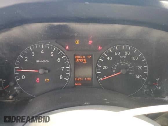 2012 Nissan NV SV with VIN 1N6AF0LYXCN115147, listed as a Copart auction lot 79483744 with 304,076 mi miles and Salvage Title. Bid and sale history available at carsss.com. Image 9.