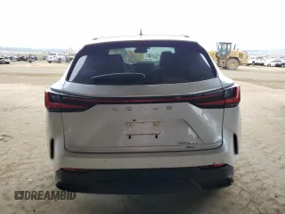 2025 Lexus NX 350 Premium with VIN JTJGGCEZ4S5010472, listed as a Copart auction lot 54560975 with 9,587 mi miles and Salvage title. Bid and sale history available at DreamBid. Image 6.