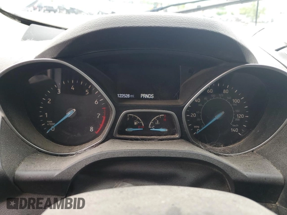 2017 Ford Escape Titanium with VIN 1FMCU9J95HUA48080, listed as a Copart auction lot 83202034 with 122,528 mi miles and Salvage Title. Bid and sale history available at carsss.com. Image 9.
