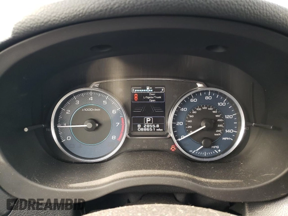 2016 Subaru Impreza Special Sports Premium z VIN JF1GPAS66G8274421, wystawiony jako Copart lot #51123575 z przebiegiem 88 651 mil mil oraz Szkoda całkowita • Salvage title. Historia ofert i sprzedaży dostępna na DreamBid. Obrazek 9.