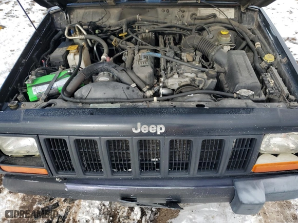 2000 Jeep Cherokee Police with VIN 1J4FF48S9YL205293, listed as a Copart auction lot 41903715 with 307,918 mi miles and Salvage Title. Bid and sale history available at carsss.com. Image 12.