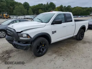2021 Ram 1500 Classic Warlock with VIN 1C6RR7GG4MS547301, listed as a Copart auction lot 72256524 with 39,703 mi miles and Salvage Title. Bid and sale history available at carsss.com. Image 1.