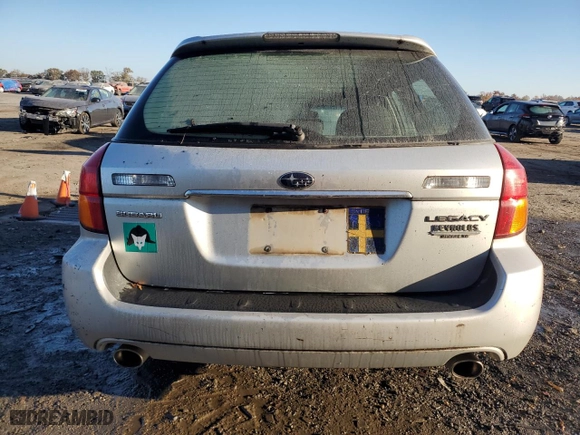 2005 Subaru Legacy Wagon (Natl) with VIN 4S3BP616057300775, listed as a Copart auction lot 76631934 with 90,356 mi miles and Salvage Title. Bid and sale history available at carsss.com. Image 6.