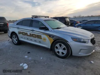 2018 Ford Police Interceptor Sedan with VIN 1FAHP2MKXJG110591, listed as a Copart auction lot 42138785 with 72,673 mi miles and Salvage Title. Bid and sale history available at carsss.com. Image 4.