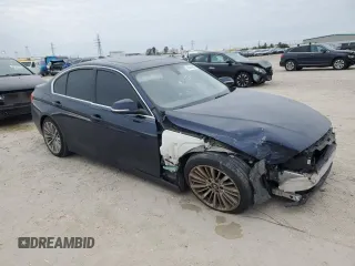 2012 BMW 3 Series 328i with VIN WBA3A5C57CF341019, listed as a Copart auction lot 88589685 with 107,295 mi miles and Salvage Title. Bid and sale history available at DreamBid. Image 4.