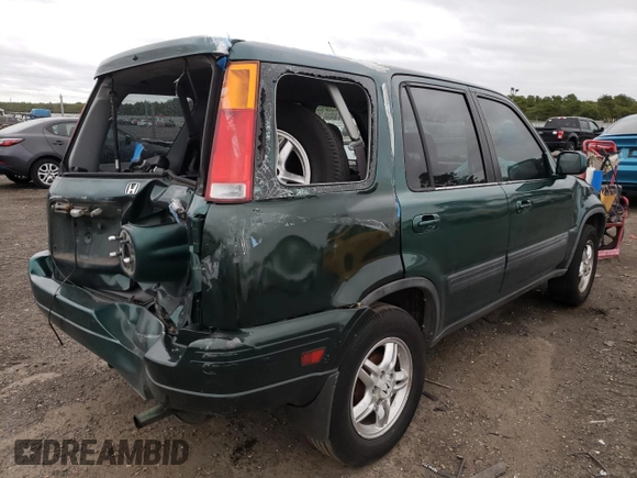 2001 Honda CR-V EX with VIN JHLRD18641C041258, listed as a Copart auction lot 55672275 with 120,374 mi miles and Non Repairable. Bid and sale history available at carsss.com. Image 4.