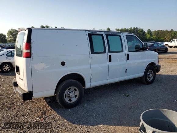 2011 Chevrolet Express Cargo with VIN 1GCWGFCA2B1105570, listed as a Copart auction lot 63999165 with Not provided miles and Clean title. Bid and sale history available at DreamBid. Image 3.