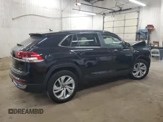 2020 Volkswagen Atlas SEL with VIN 1V2ME2CA5LC214793, listed as a Copart auction lot 55826735 with 55,654 mi miles and Salvage title. Bid and sale history available at DreamBid. Image 3.