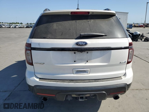 2015 Ford Explorer Sport with VIN 1FM5K8GT9FGC50976, listed as a Copart auction lot 59400745 with 163,952 mi miles and Salvage title. Bid and sale history available at DreamBid. Image 6.