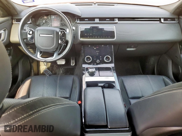 2020 Land Rover Range Rover Velar R-Dynamic S with VIN SALYK2EX0LA246200, listed as a Copart auction lot 56697125 with 54,994 mi miles and Salvage title. Bid and sale history available at DreamBid. Image 8.