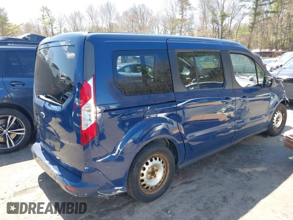 2014 Ford Transit Connect XLT with VIN NM0GE9F78E1142569, listed as a IAAI auction lot 42054742 with 61,604 mi miles and . Bid and sale history available at DreamBid. Image 4.