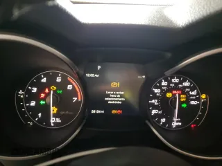 2022 Alfa Romeo Stelvio Ti with VIN ZASPAKBN7N7D25427, listed as a Copart auction lot 45980975 with 58,154 mi miles and Salvage Title. Bid and sale history available at carsss.com. Image 9.