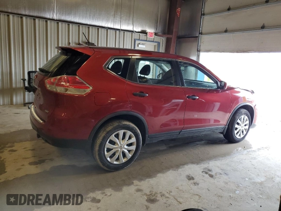 2016 Nissan Rogue S with VIN JN8AT2MV7GW147862, listed as a Copart auction lot 53749685 with 101,847 mi miles and Non Repairable. Bid and sale history available at carsss.com. Image 3.