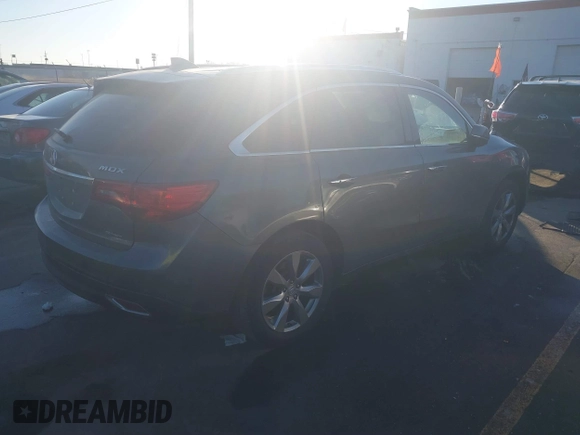 2016 Acura MDX w/Advance with VIN 5FRYD4H91GB016008, listed as a IAAI auction lot 41422436 with 1 mi miles. Bid and sale history available at carsss.com. Image 4.