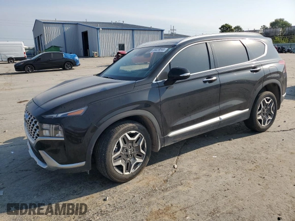 2021 Hyundai Santa Fe Hybrid SEL Premium with VIN KM8S3DA14MU009647, listed as a Copart auction lot 69026544 with 102,907 mi miles and Non Repairable. Bid and sale history available at carsss.com. Image 1.