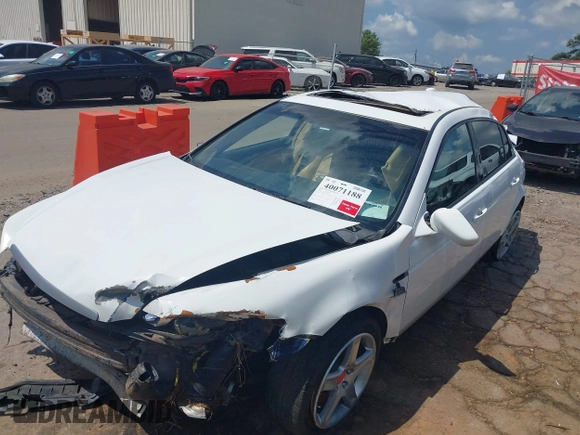 2005 Acura TL with VIN 19UUA66225A048290, listed as a IAAI auction lot 40071188 with 1 mi miles. Bid and sale history available at carsss.com. Image 6.