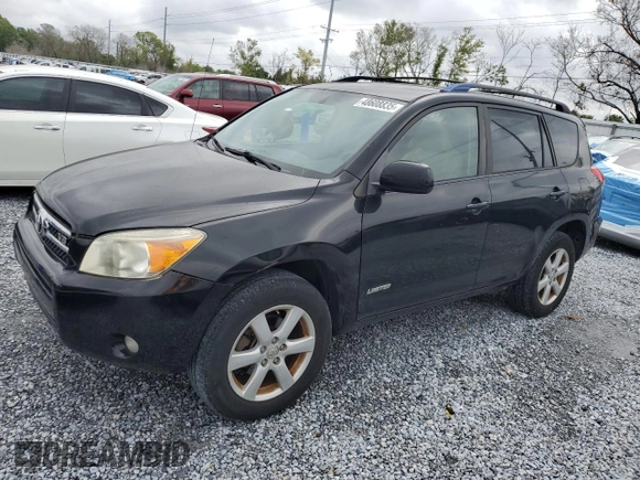 2006 Toyota RAV4 Limited with VIN JTMBK31V565007455, listed as a Copart auction lot 48608835 with 182,488 mi miles and Clean Title. Bid and sale history available at carsss.com. Image 1.