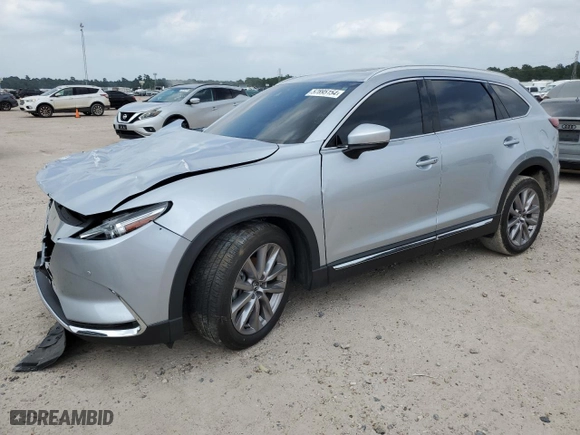 2021 Mazda CX-9 Grand Touring with VIN JM3TCADY6M0501370, listed as a Copart auction lot 57895154 with 19,726 mi miles and Salvage Title. Bid and sale history available at carsss.com. Image 1.