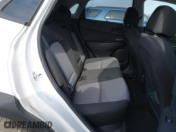 2021 Hyundai Kona SEL Plus with VIN KM8K6CAAXMU721999, listed as a IAAI auction lot 41790048 with 11,580 mi miles. Bid and sale history available at carsss.com. Image 8.