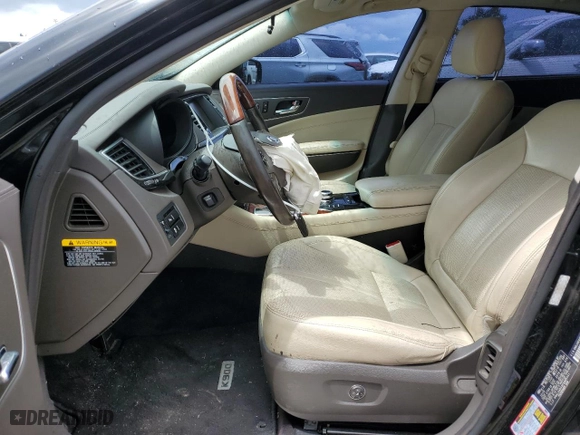 2015 Kia K900 Premium with VIN KNALU4D49F6026041, listed as a Copart auction lot 65393834 with 152,851 mi miles and Salvage Title. Bid and sale history available at carsss.com. Image 7.