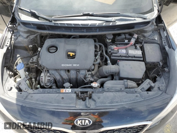 2017 Kia Forte LX with VIN 3KPFL4A77HE062986, listed as a Copart auction lot 52036365 with 98,679 mi miles and Salvage Title. Bid and sale history available at carsss.com. Image 12.