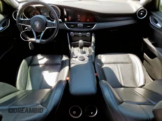 2017 Alfa Romeo Giulia with VIN ZARFAEBN2H7557756, listed as a Copart auction lot 54212925 with 62,842 mi miles and Clean title. Bid and sale history available at DreamBid. Image 8.