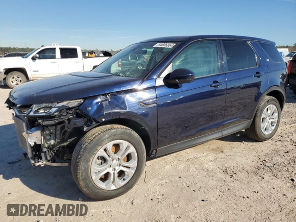 2023 Land Rover Discovery Sport S with VIN SALCJ2FXXPH914478, listed as a Copart auction lot 84606964 with 17,108 mi miles and Salvage Title. Bid and sale history available at carsss.com. Image 1.