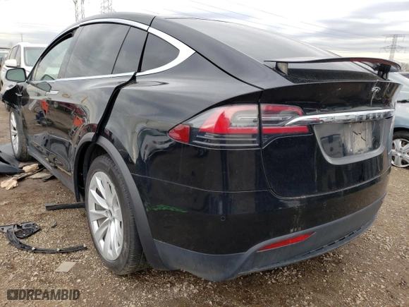 2020 Tesla Model X Long Range with VIN 5YJXCBE28LF306798, listed as a Copart auction lot 46924283 with 0 mi miles. Bid and sale history available at carsss.com. Image 2.