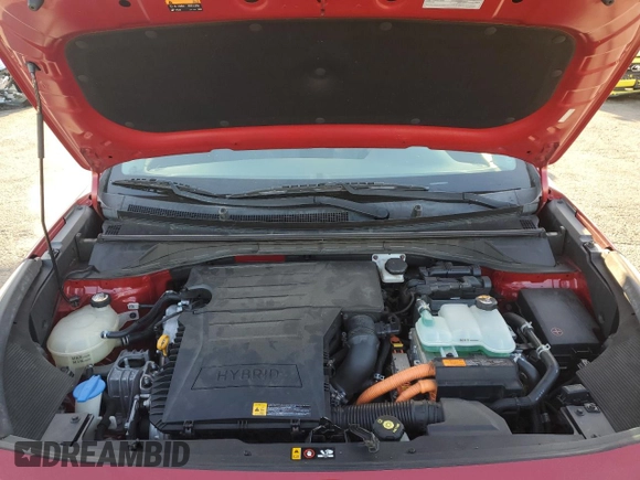 2017 Kia Niro LX with VIN KNDCB3LC7H5069846, listed as a Copart auction lot 52686415 with 142,833 mi miles and Clean Title. Bid and sale history available at carsss.com. Image 11.
