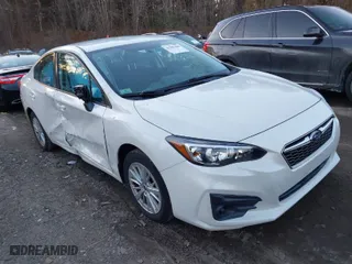 2017 Subaru Impreza Premium with VIN 4S3GKAB62H3614266, listed as a IAAI auction lot 41501484 with 74,287 mi miles. Bid and sale history available at carsss.com. Image 1.