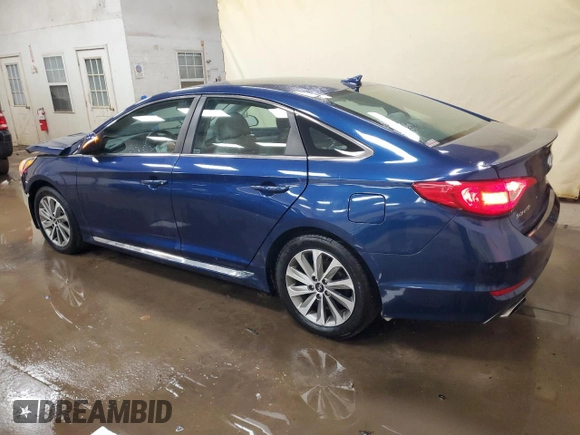 2016 Hyundai Sonata Sport with VIN 5NPE34AFXGH295077, listed as a Copart auction lot 44036075 with 90,396 mi miles and Clean Title. Bid and sale history available at DreamBid. Image 2.