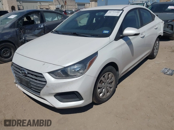 2018 Hyundai Accent SE with VIN 3KPC24A37JE026210, listed as a IAAI auction lot 41753981 with 136,056 mi miles. Bid and sale history available at carsss.com. Image 17.