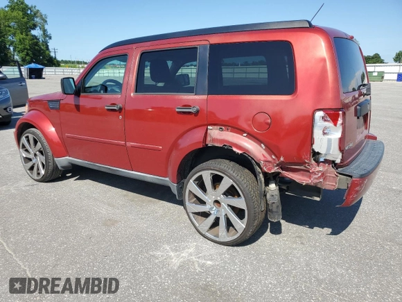 2008 Dodge Nitro SXT with VIN 1D8GT28KX8W211174, listed as a Copart auction lot 61146985 with 188,371 mi miles and Salvage title. Bid and sale history available at DreamBid. Image 2.