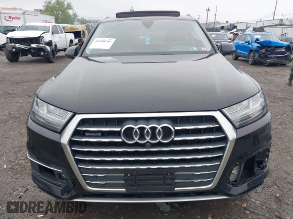 2017 Audi Q7 Premium Plus with VIN WA1LAAF78HD033413, listed as a IAAI auction lot 42188781 with Not provided miles and . Bid and sale history available at DreamBid. Image 12.