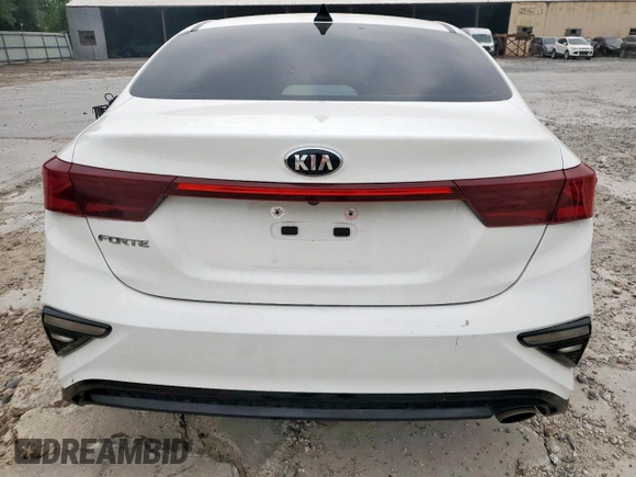 2021 Kia Forte LXS with VIN 3KPF24AD6ME303374, listed as a Copart auction lot 57673425 with 41,694 mi miles and Salvage title. Bid and sale history available at DreamBid. Image 6.