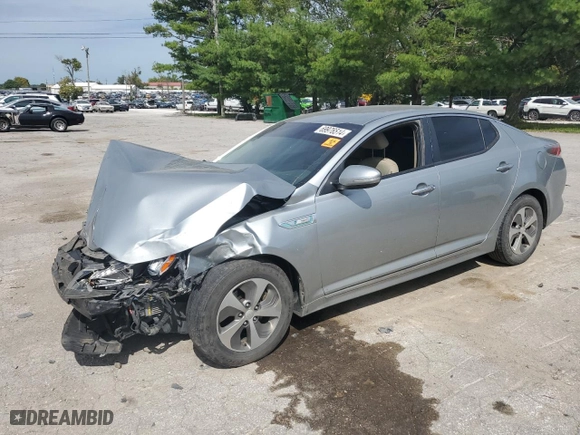 2014 Kia Optima Hybrid LX with VIN KNAGM4AD5E5068510, listed as a Copart auction lot 69976514 with 0 mi miles and Non Repairable. Bid and sale history available at carsss.com. Image 1.