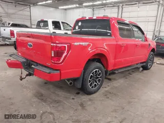 2023 Ford F-150 XL with VIN 1FTEW1EP1PKF53349, listed as a IAAI auction lot 41716758 with 12,428 mi miles. Bid and sale history available at carsss.com. Image 4.